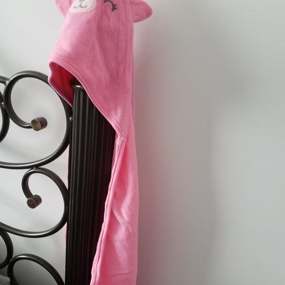 Baby Girls' 8-Piece Towel and Washcloth Set, Pink/White - Simple Joys by Carter - Picture 4 of 5